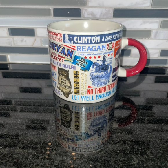 Presidential Political Writing Mug - Picture 1 of 6